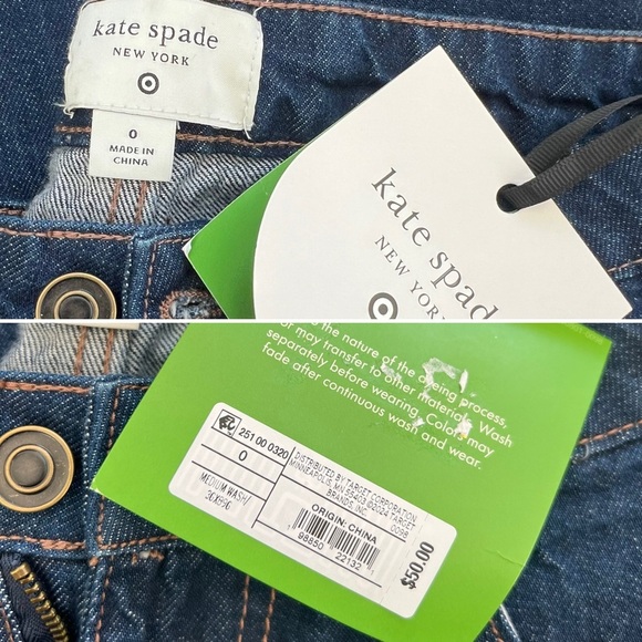 Kate Spade Jeans, Dark Indigo Ankle, for Target, Multiple Sizes - Picture 8 of 13